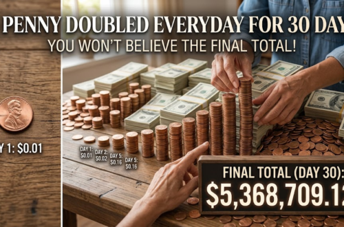 A Penny Doubled Everyday for 30 Days